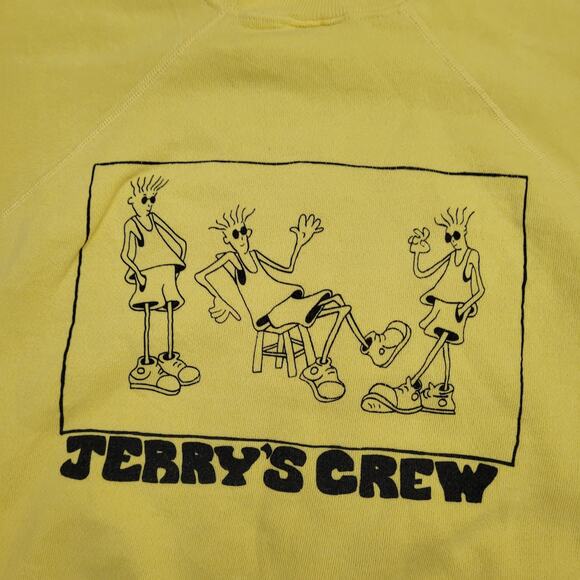 Vintage 80s Fido-Dido Sweatshirt L/XL 23x25 Jerrys-Crew USA - Picture 10 of 15